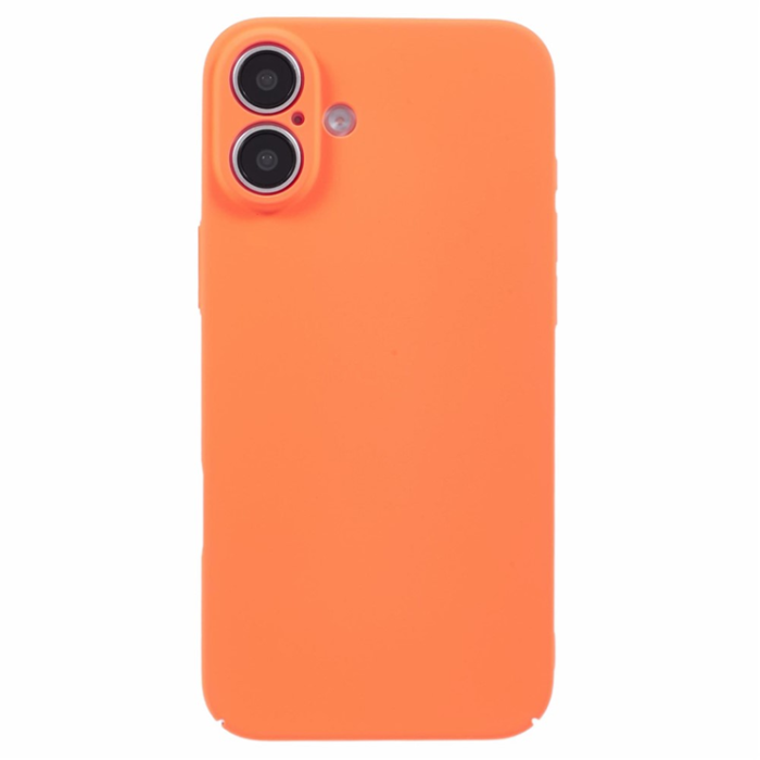 A-One Brand - iPhone 16 Plus Mobilskal Skin-Touch Rubberized PC - Orange