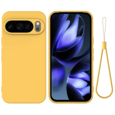 A-One Brand - Google Pixel 10 Pro Mobilskal Liquid Silikon - Gul
