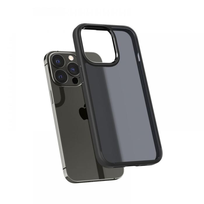 Spigen - Spigen Ultra Hybrid Skal iPhone 13 Pro - Matte Frost Svart