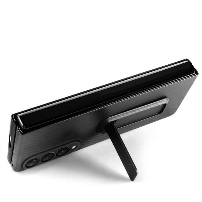 OEM - Carbon Fiber Mobilskal till Samsung Galaxy Z Fold 3 - Svart