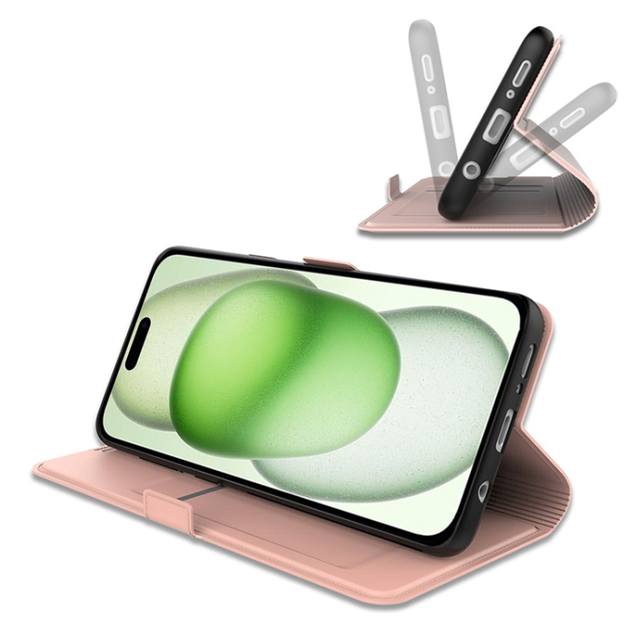 A-One Brand - iPhone 16 Pro Max Plånboksfodral Shockproof