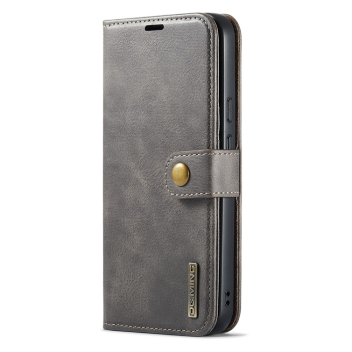 DG.MING - DG.MING Google Pixel 10 Pro XL Plånboksfodral Split Läder - Grå