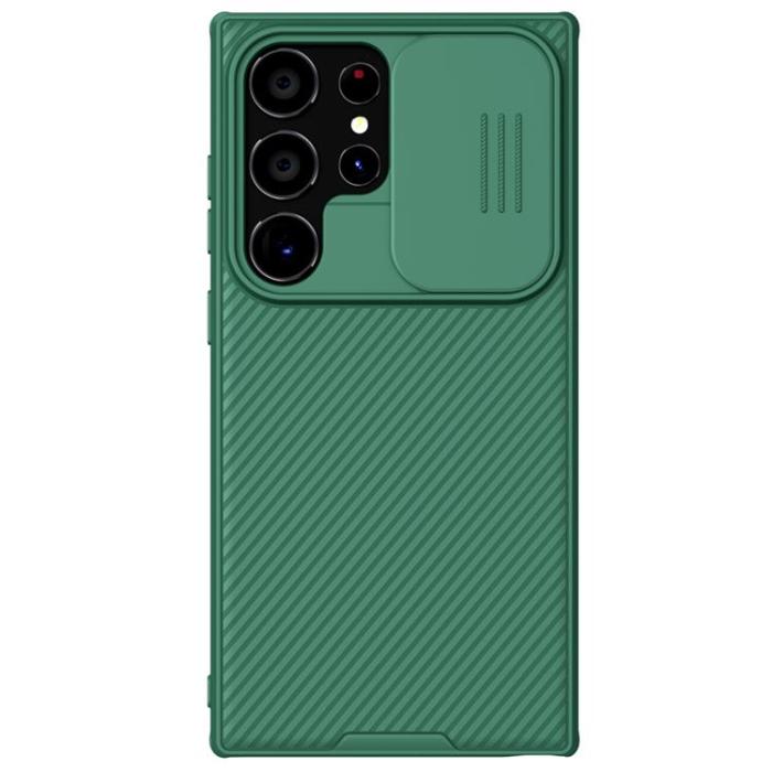 Nillkin - Nillkin Galaxy S24 Ultra Mobilskal CamShield Pro Armored - Grön