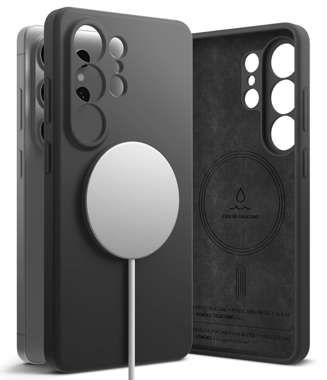 Ringke Mobilskal För Galaxy S26 Ultra Magsafe Silikon - Svart | 2353 | AlltMobil
