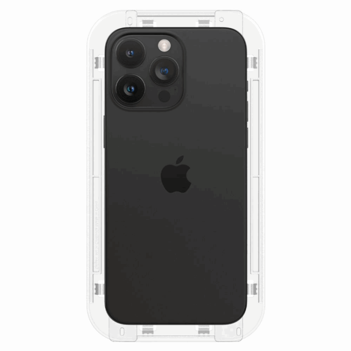Spigen - [2-Pack] Spigen iPhone 15 Pro Max Härdat Glas Skärmskydd 'EZ' Fit