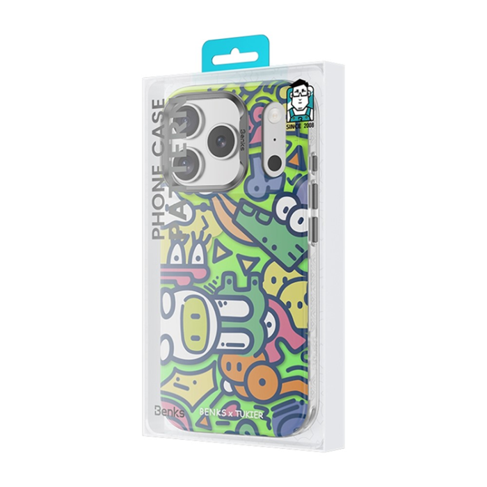 Benks - BENKS iPhone 17 Pro Max Mobilskal MagSafe Cartoon Pattern