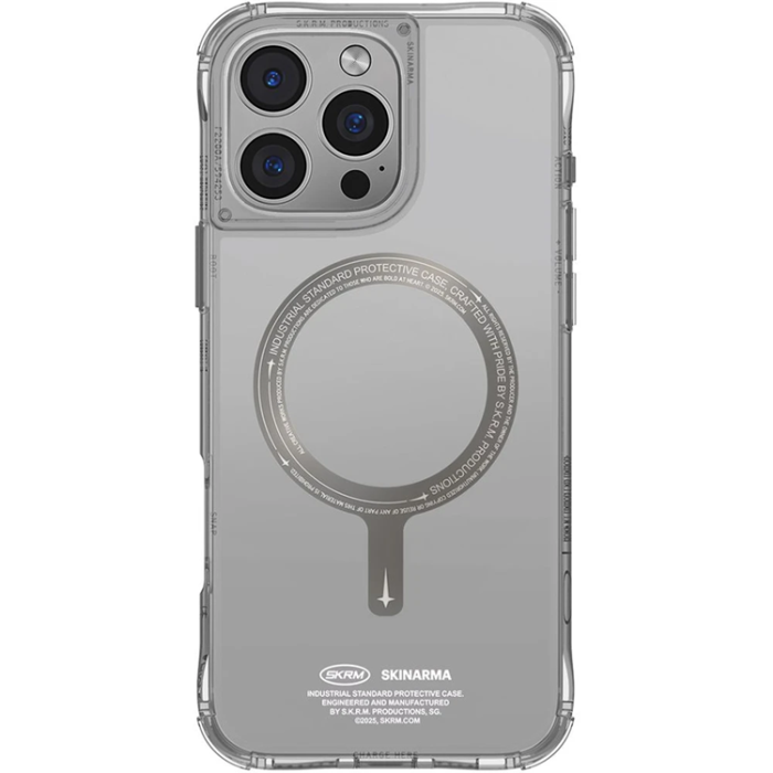 Skinarma - Skinarma iPhone 16 Pro Max Mobilskal MagSafe Saido - Titanium