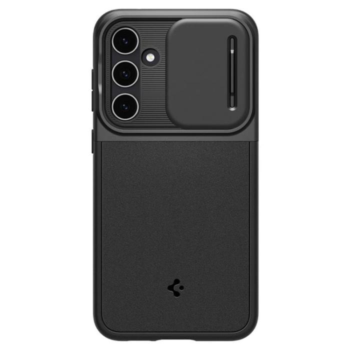 UTGATT - Spigen Galaxy S23 FE Mobilskal Optik Armor - Svart
