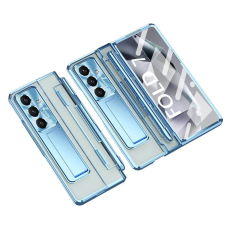 A-One Brand - Galaxy Z Fold 7 Mobilskal med Skärmskydd och Stylus - Blå