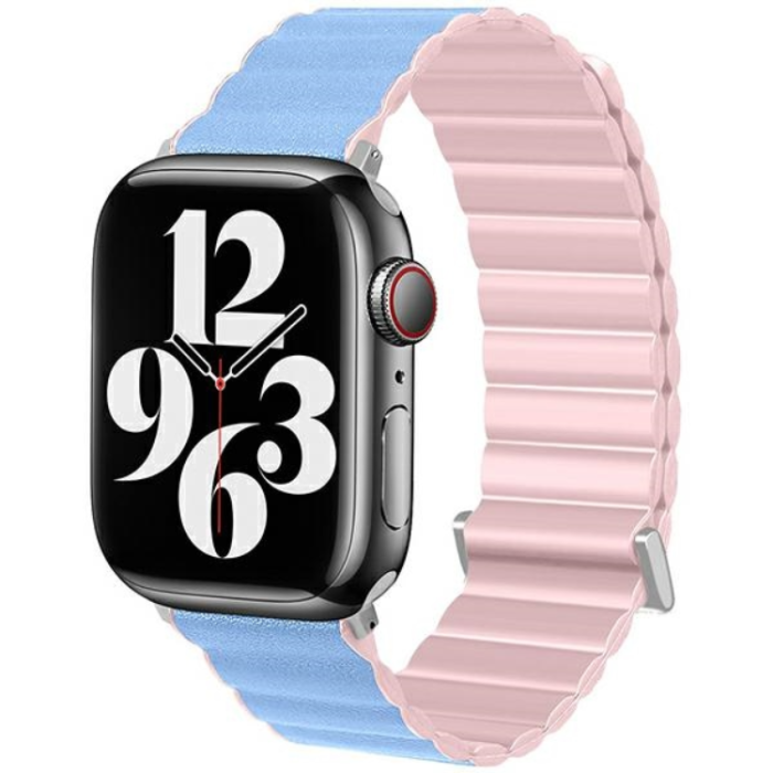 Beline - Beline Apple Watch (42/44/45/49mm) Armband Magnetic Pro - Rosa