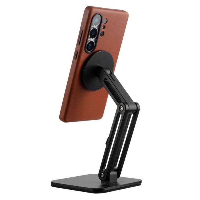 Melkco - MELKCO Mobilskal till Galaxy S25 Ultra Äkta läder PC Baksida - Brun