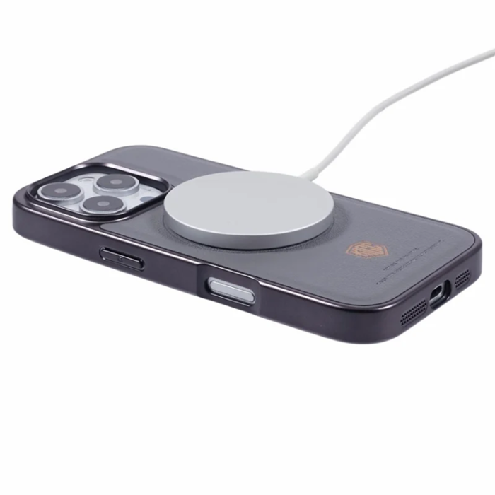 KIGC - KIGC iPhone 16 Pro Mobilskal Magsafe Electroplating - Grå