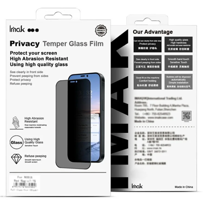 Imak - IMAK Galaxy Z Fold 7 Härdat Glas Skärmskydd Privacy