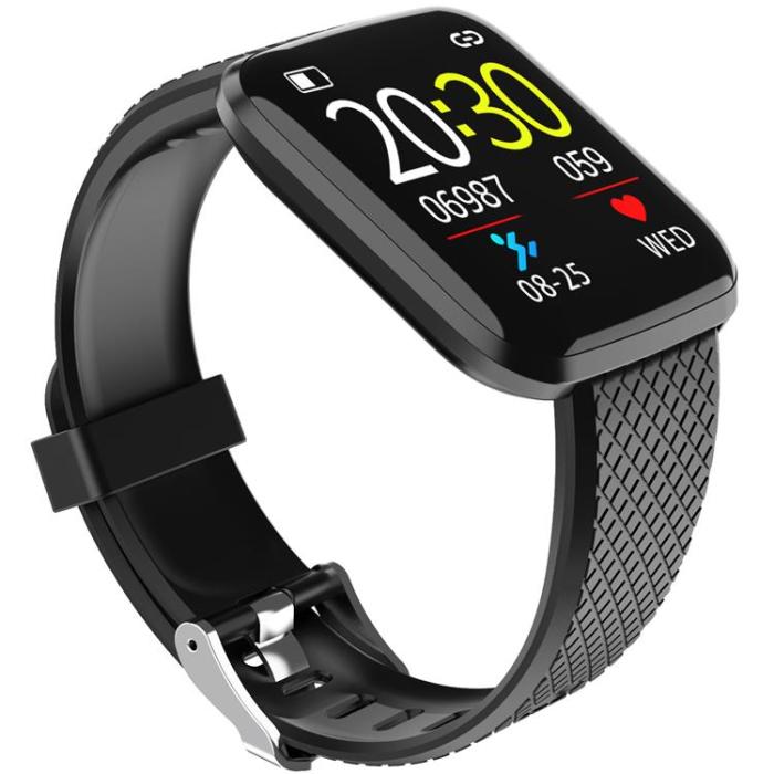 UTGATT1 - DENVER Smart Watch Visar Hjärtfrekvens Och Blodtryck - Svart