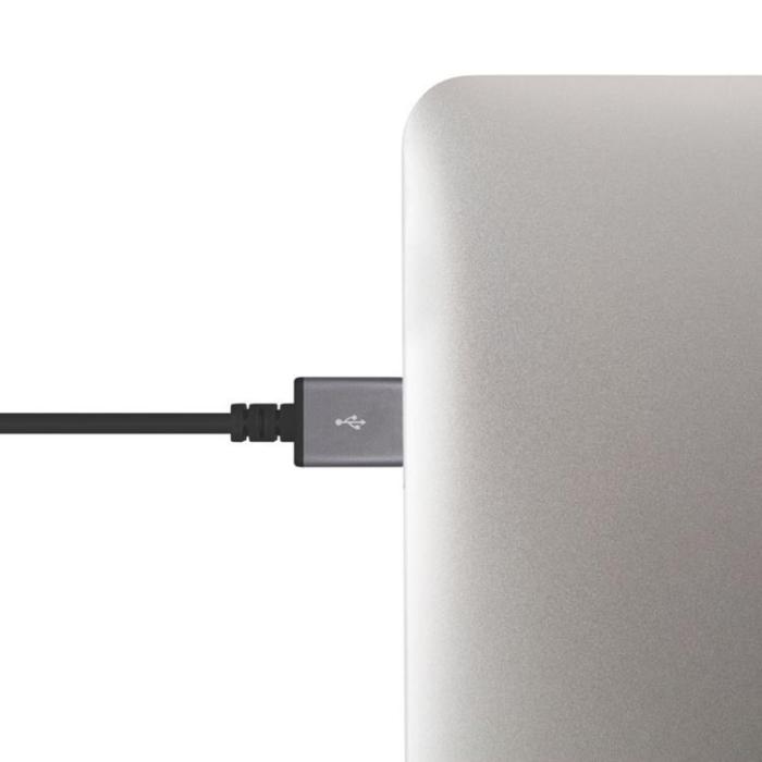 Moshi - Moshi USB-A till Lightning Kabel Med 90-Graders Kontakt 1.5m