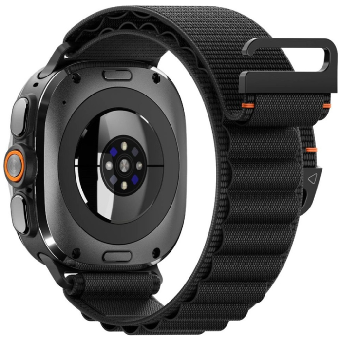 Spigen - Spigen Watch Ultra 1/2 (47mm) Armband WBF1 - Svart