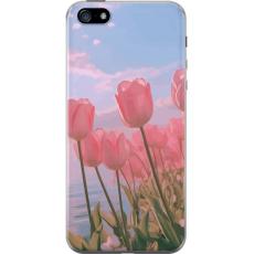iSecrets - Mobilskal till Apple iPhone 5 med Rosa Tulpaner