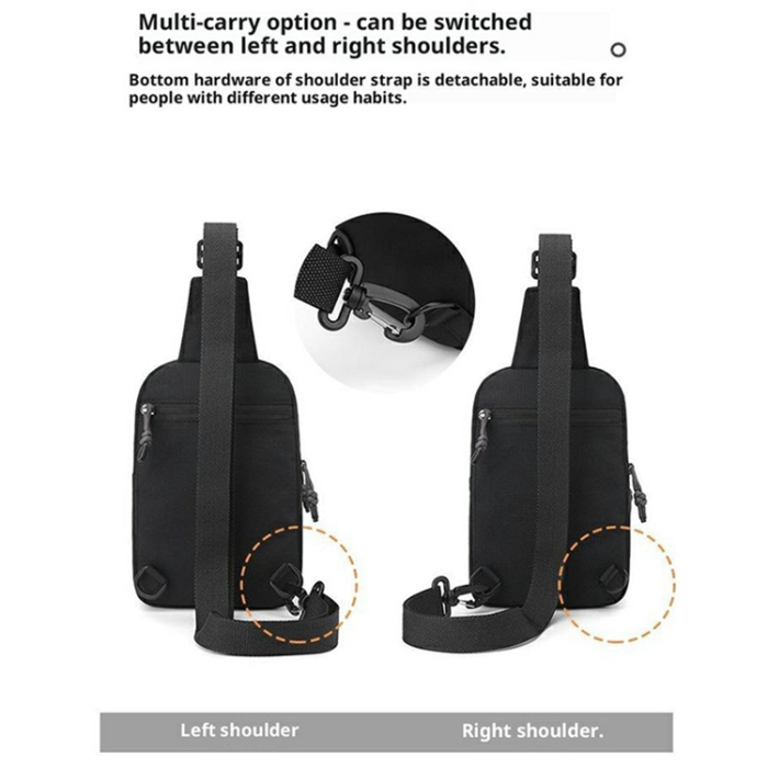 WEPOWER - WEPOWER Bröstväska Unisex Crossbody Pack 2204#
