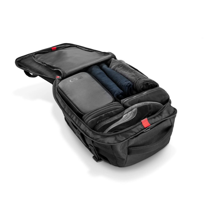 Tech-Protect - Tech-Protect Travel DatorRyggsäck 28L Defender - Svart