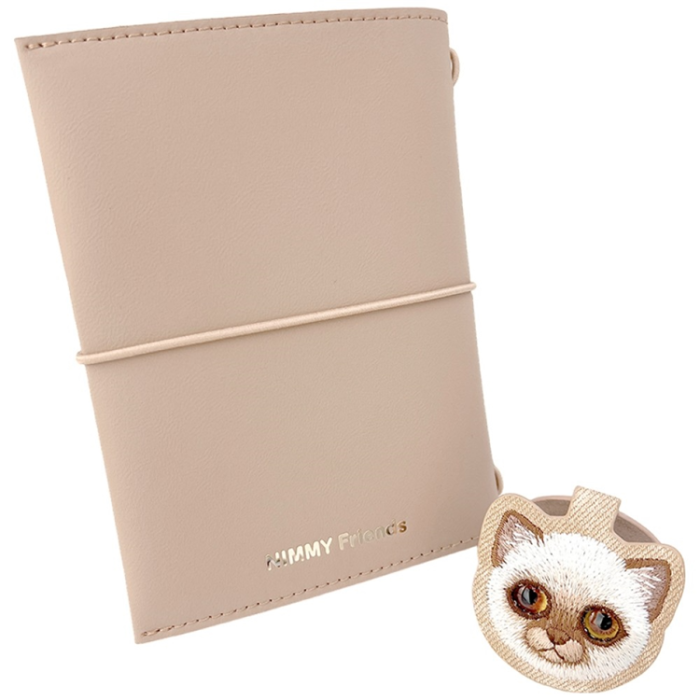 NIMMY - Nimmy 2in1-Set Notebook och Penna New Big-Eye Cute Pets 2.0 Cat - Brun