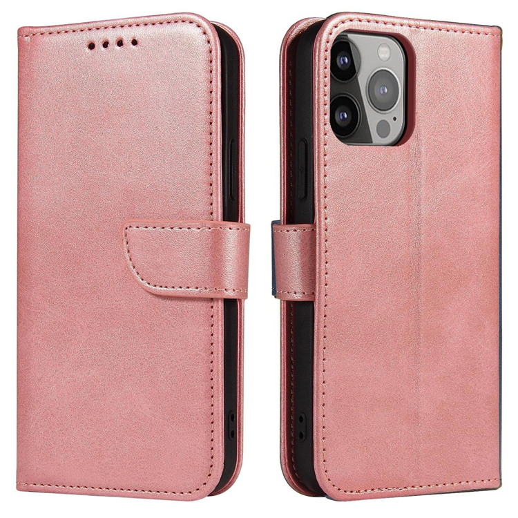 Galaxy S23 Plånboksfodral Magnet Kickstand - Rosa | 2353 | AlltMobil