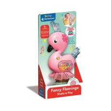 CLEMENTONI - CLEMENTONI Electronic Rattle Fancy Flamingo