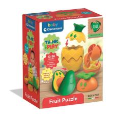CLEMENTONI - CLEMENTONI Fruit Puzzle Logikset (100% &Aring;tervunnet)