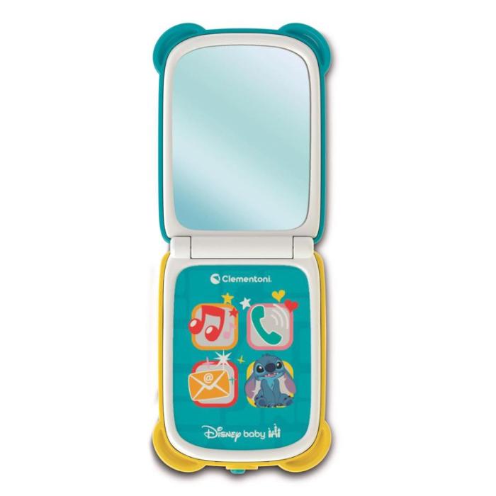 CLEMENTONI - CLEMENTONI Disney Baby Stitch Flip Phone