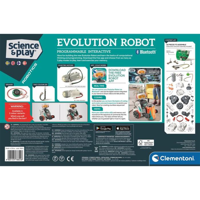 CLEMENTONI - CLEMENTONI Evolution Robot 2.0 (Nordic)