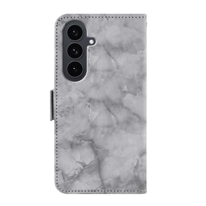 OEM - Plånboksfodral för Samsung Galaxy S26 Plus Konstläder Stativ - Grå