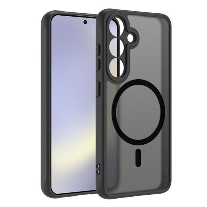 OEM - Mobilskal för Samsung Galaxy S26 Magnetiskt PC + TPU - Svart