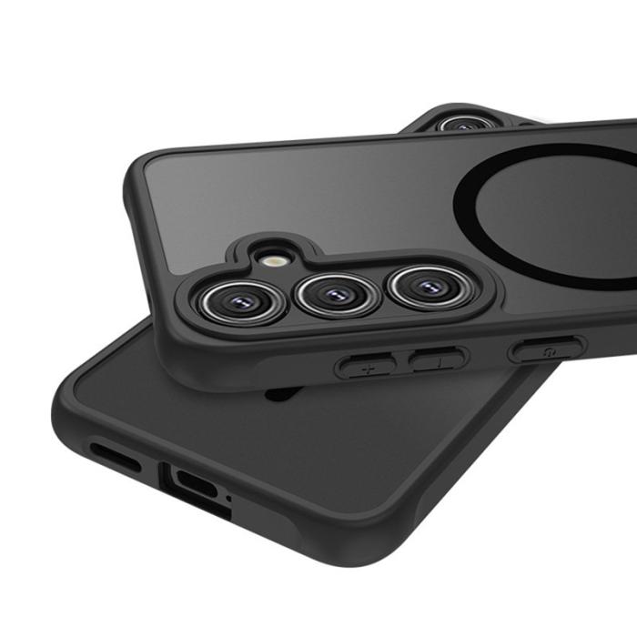 OEM - Mobilskal för Samsung Galaxy S26 Magnetiskt PC + TPU - Svart
