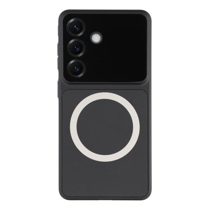 OEM - Mobilskal för Samsung Galaxy S26 Magnetiskt PC + TPU - Titan Svart