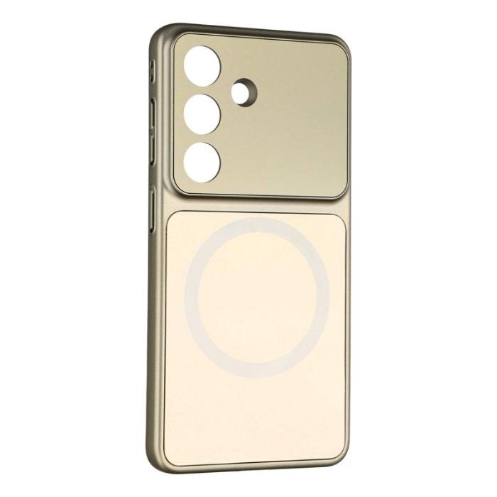 OEM - Mobilskal för Samsung Galaxy S26 Magnetiskt PC + TPU - Titangrå