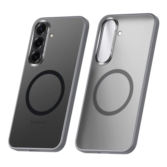 SULADA - Sulada Mobilskal för Samsung Galaxy S26 Magnetiskt PC + TPU - Titangrå