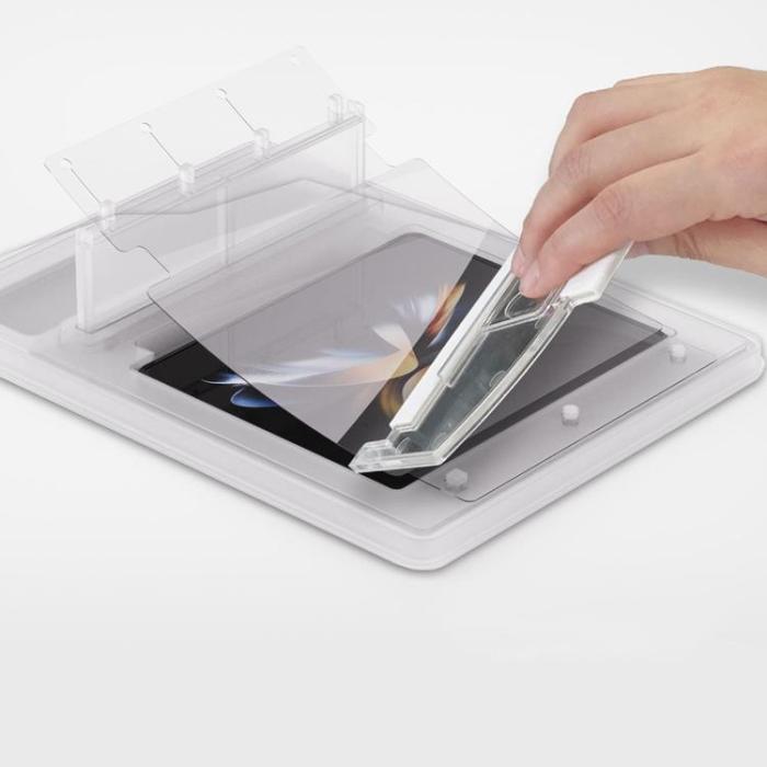 Whitestone - Whitestone Galaxy Z Fold 5 Härdat Glas Skärmskydd Premium