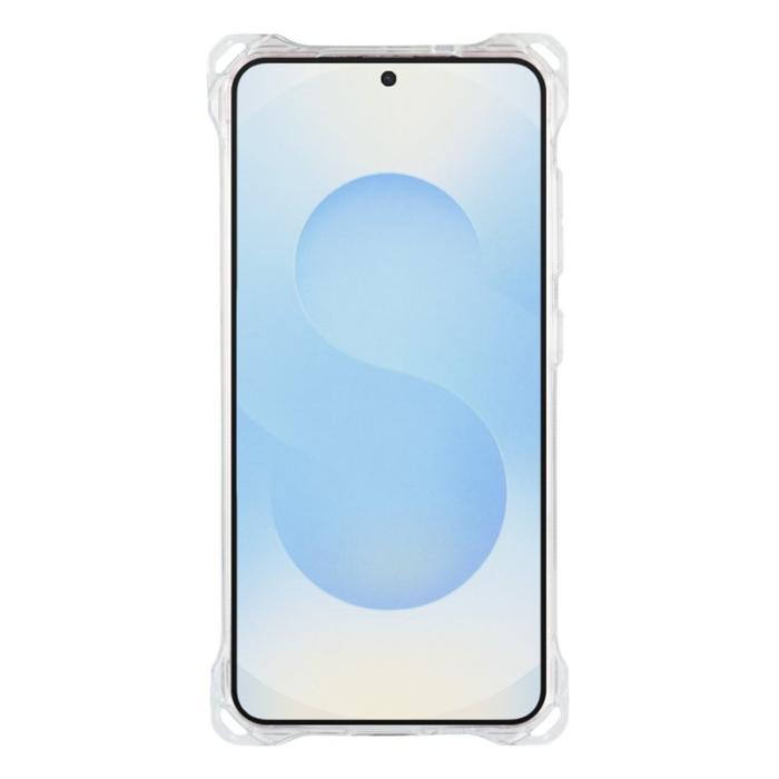 OEM - Mobilskal för Samsung Galaxy S26 Magnetiskt Ring Kickstand TPU + PC - Brun