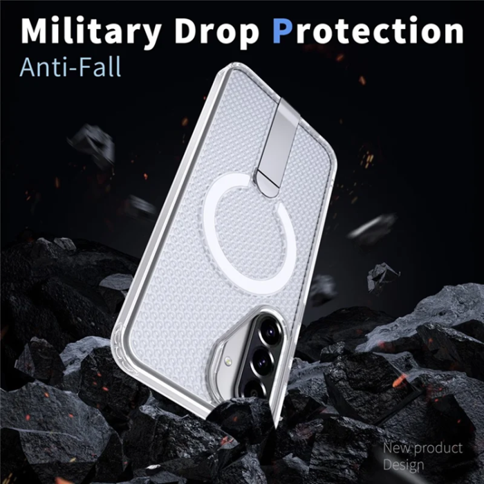 A-One Brand - Mobilskal till Galaxy A26 5G Magsafe Grid Texture