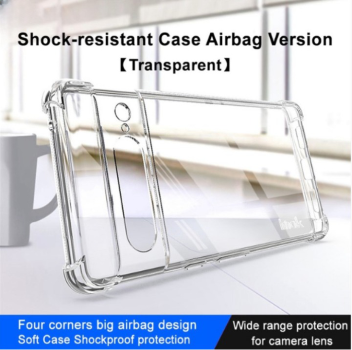 Imak - IMAK Google Pixel 7 Pro Skal Drop-Proof TPU - Clear