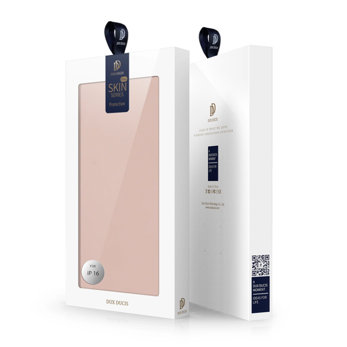 Dux Duci - Dux Ducis iPhone 16 Plånboksfodral Skin Pro - Rosa