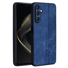 AZNS - AZNS Samsung Galaxy A16 Fodral KonstL&auml;der - Bl&aring;