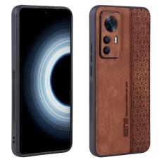 AZNS - AZNS Xiaomi 12T 5G Fodral Anti-scratch KonstL&auml;der - Brun