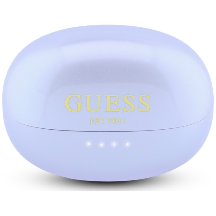 Guess - Guess Trådlös Hörlurar In-Ear Metalic Classic Logo - Lila