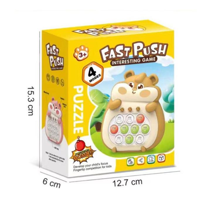 OEM - Bubble Pop Pusselspel Sensorisk Fidgetleksak för Barn (Ålder 3+)