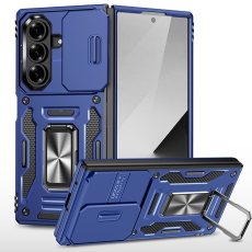 A-One Brand - Galaxy Z Fold7 5G Mobilskal Kickstand Slide - Marinblå