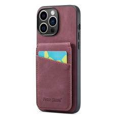 FIERRE SHANN - FIERRE SHANN iPhone 13 Pro Fodral KonstL&auml;der - R&ouml;d