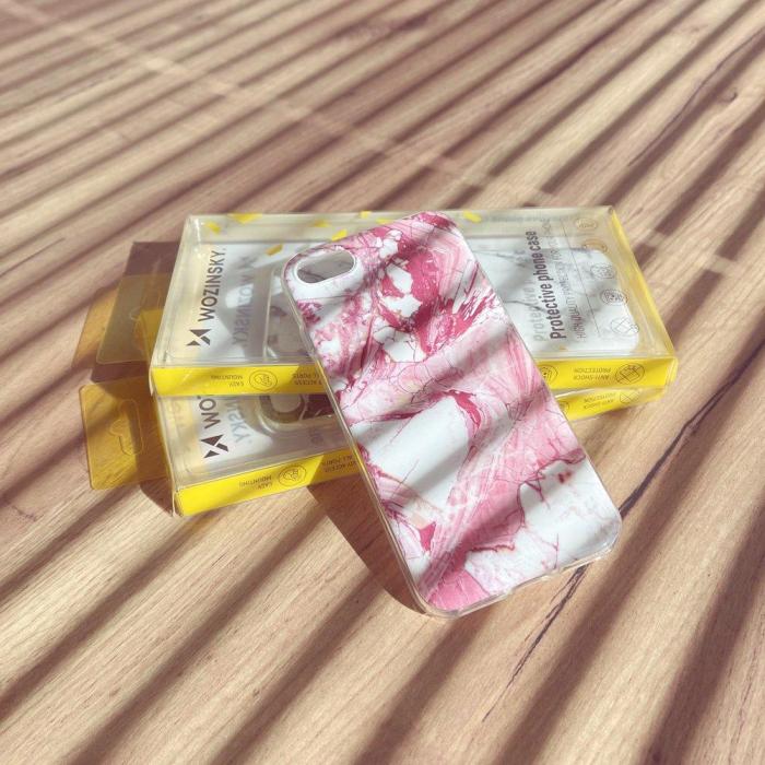 Wozinsky - Wozinsky Marble TPU skal till Samsung Galaxy Note 9 - Rosa