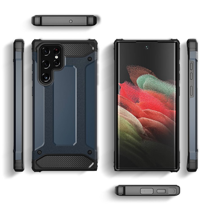 OEM - Galaxy S23 Ultra Mobilskal Tough Armor - Svart