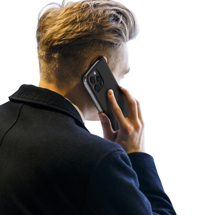 Dux Duci - Dux Ducis iPhone 16 Pro Max Plånboksfodral Skin Pro - Svart