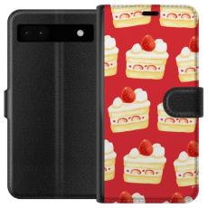 iSecrets - Plånboksfodral till Google Pixel 6a med Tårta